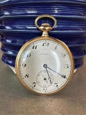Longines 18k Gold Grand Prix Paris 1900’s Pocket Watch